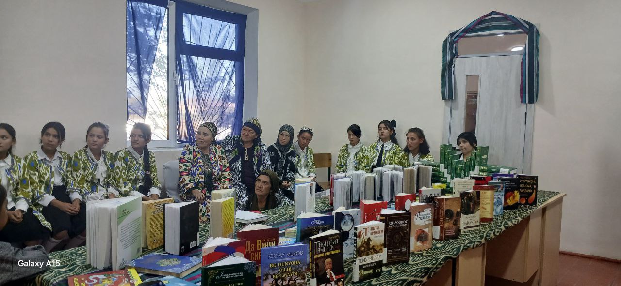 "Kitobxon onalar kuni" nomli tadbir